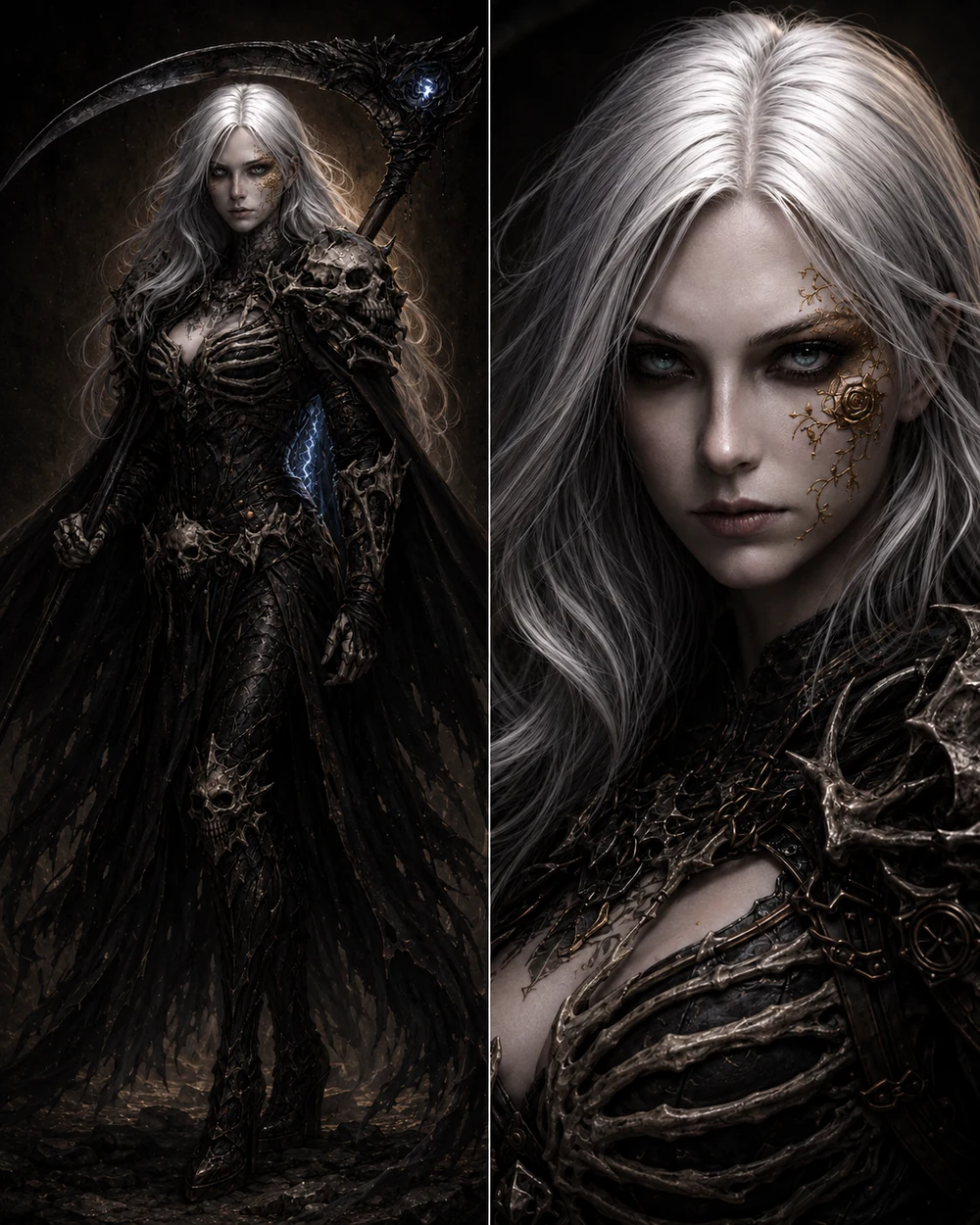 Illustrated author persona portrait for Myrrin Gaeus